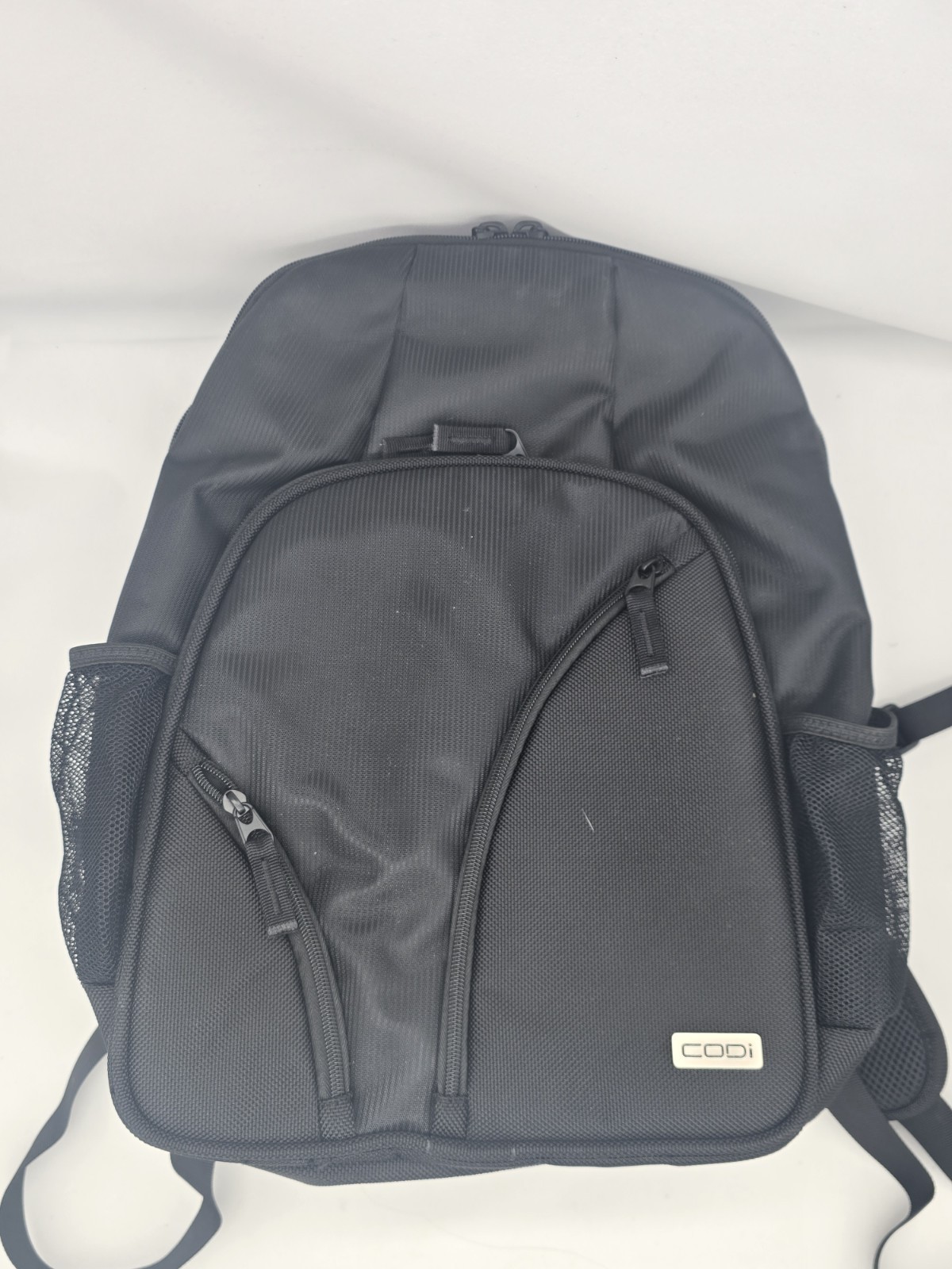 CODi Tri-Pak 15.4" Ballistic Nylon Backpack in Black (C7710)