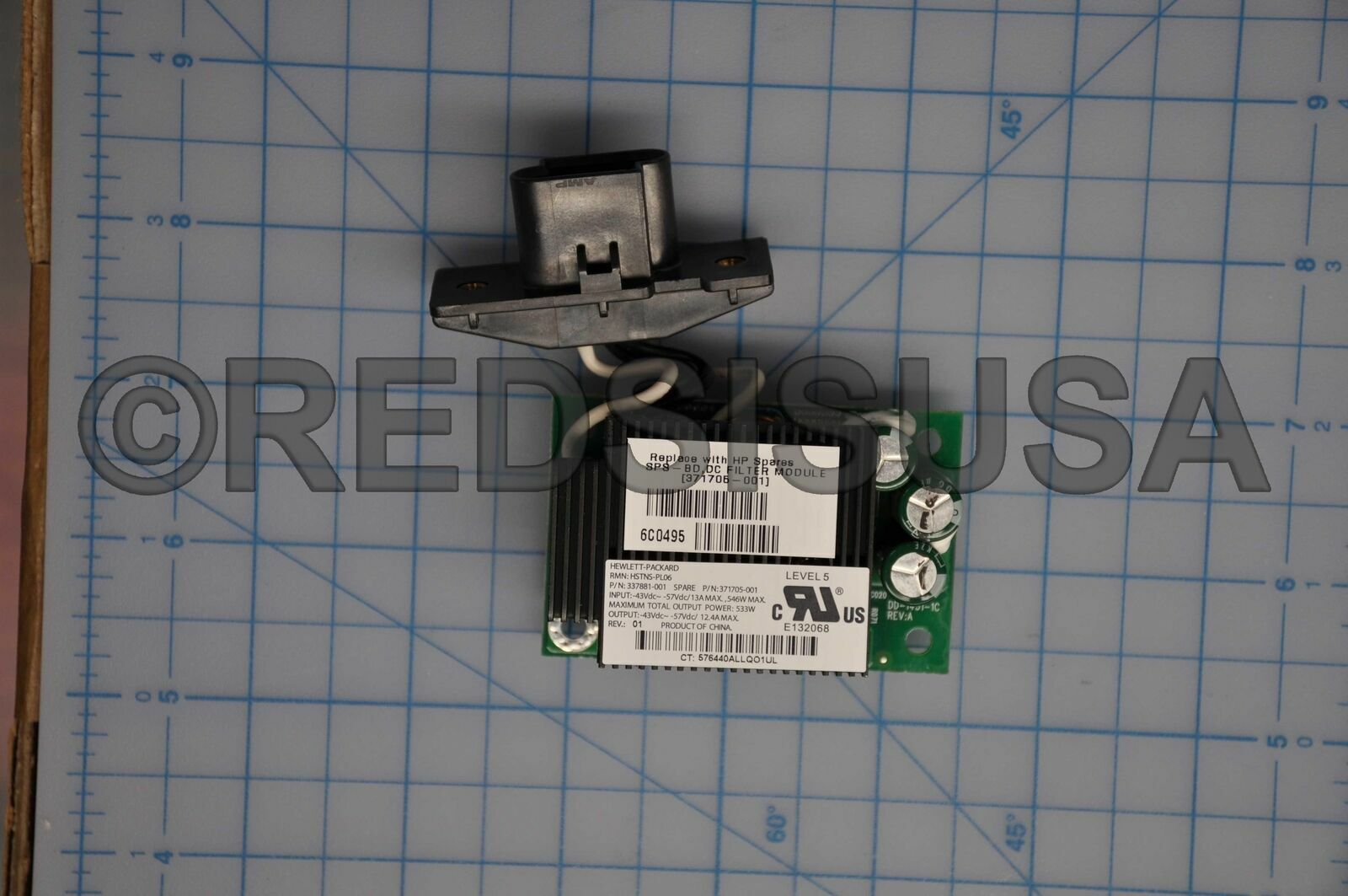 HP Compaq DC Filter Module for Proliant BL20P G3 Server 371705-001