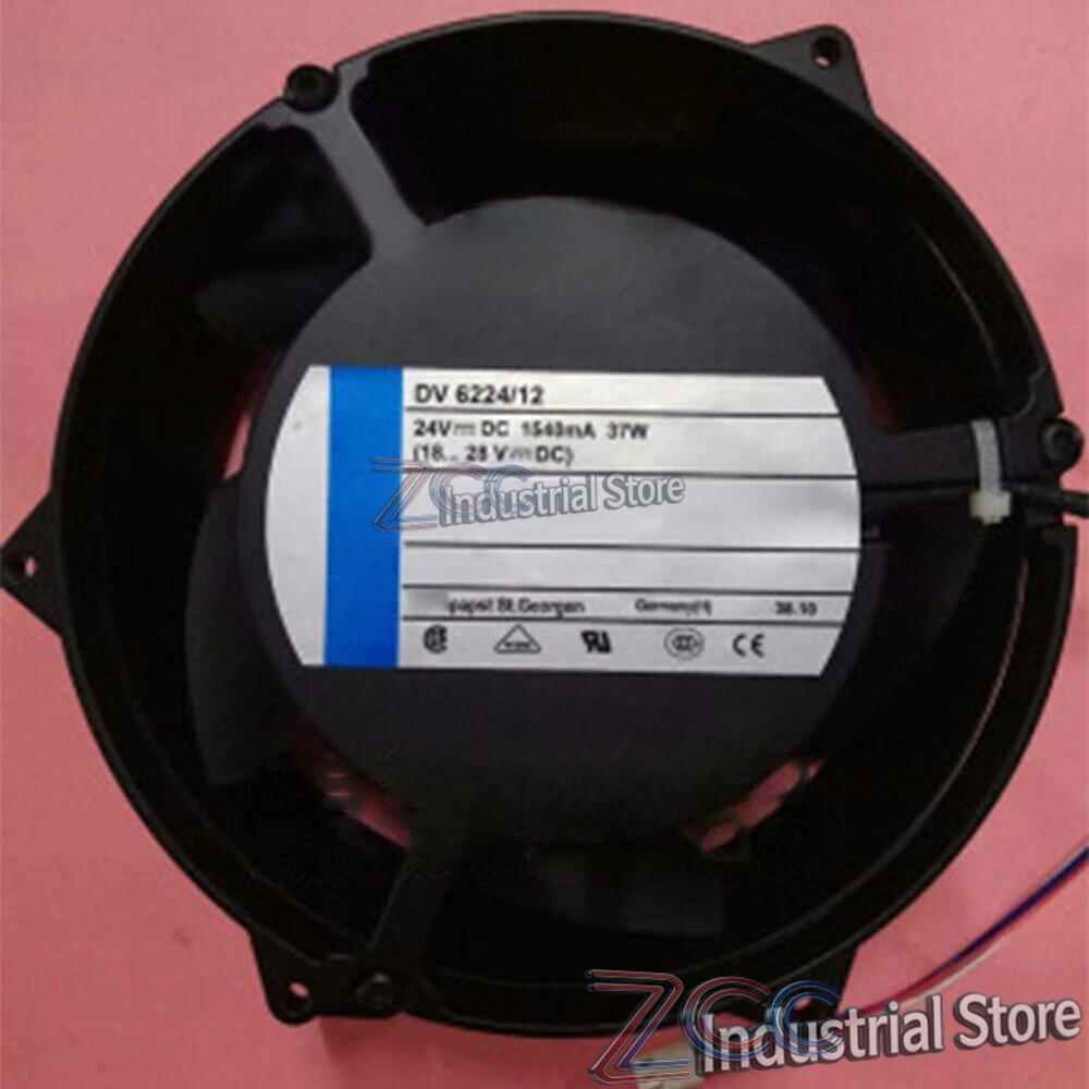 Ebmpapst DV6224/12 24V 37W 3-Wire 172×51mm DC Axial Fan Durable