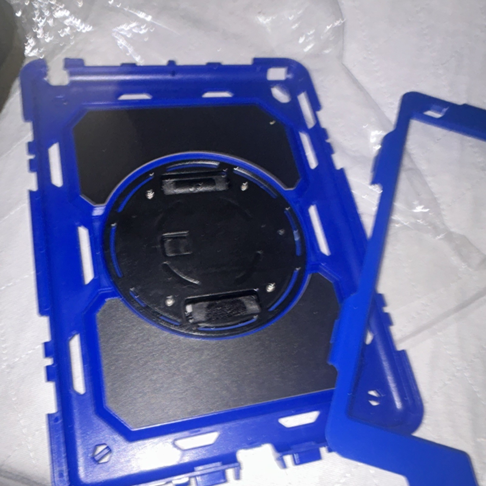 Rugged Rotating Shockproof Case for iPad 7/8/9 10.2 Air 3 Pro 10.5 Blue Black