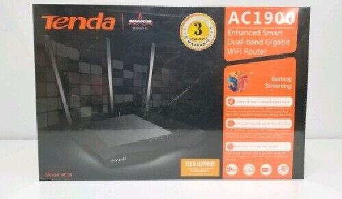 Tenda AC18 AC1900 Dual Band Gigabit Wi-Fi Router USB 3.0
