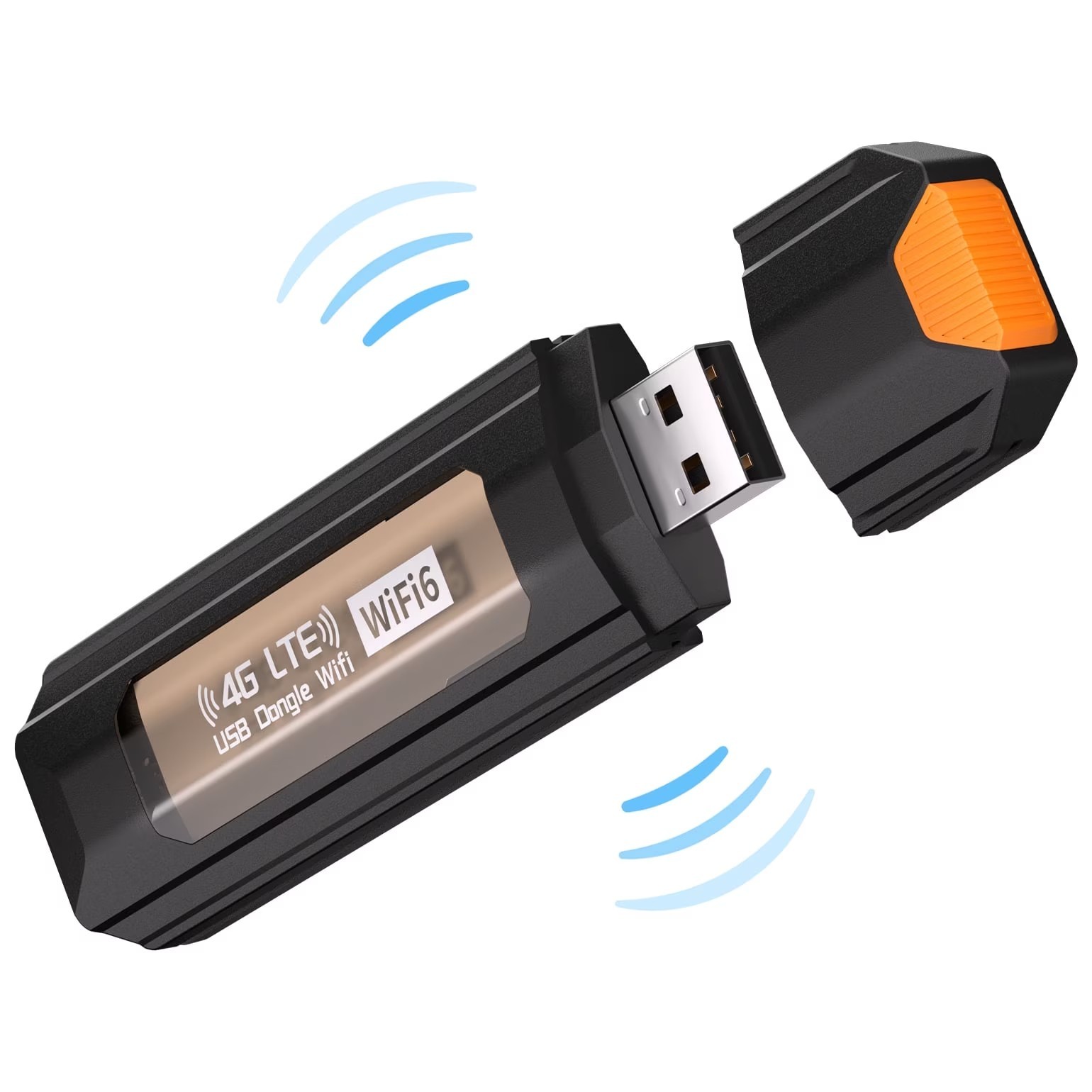 4G Wireless LTE WiFi Router Portable USB Modem Hotspot Dongle w/ SIM Card Slot