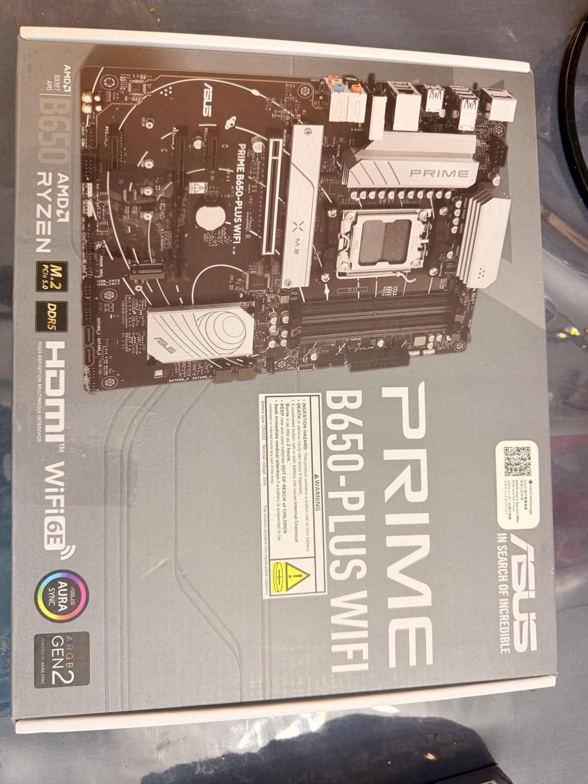 ASUS Prime B650-PLUS WiFi Motherboard
