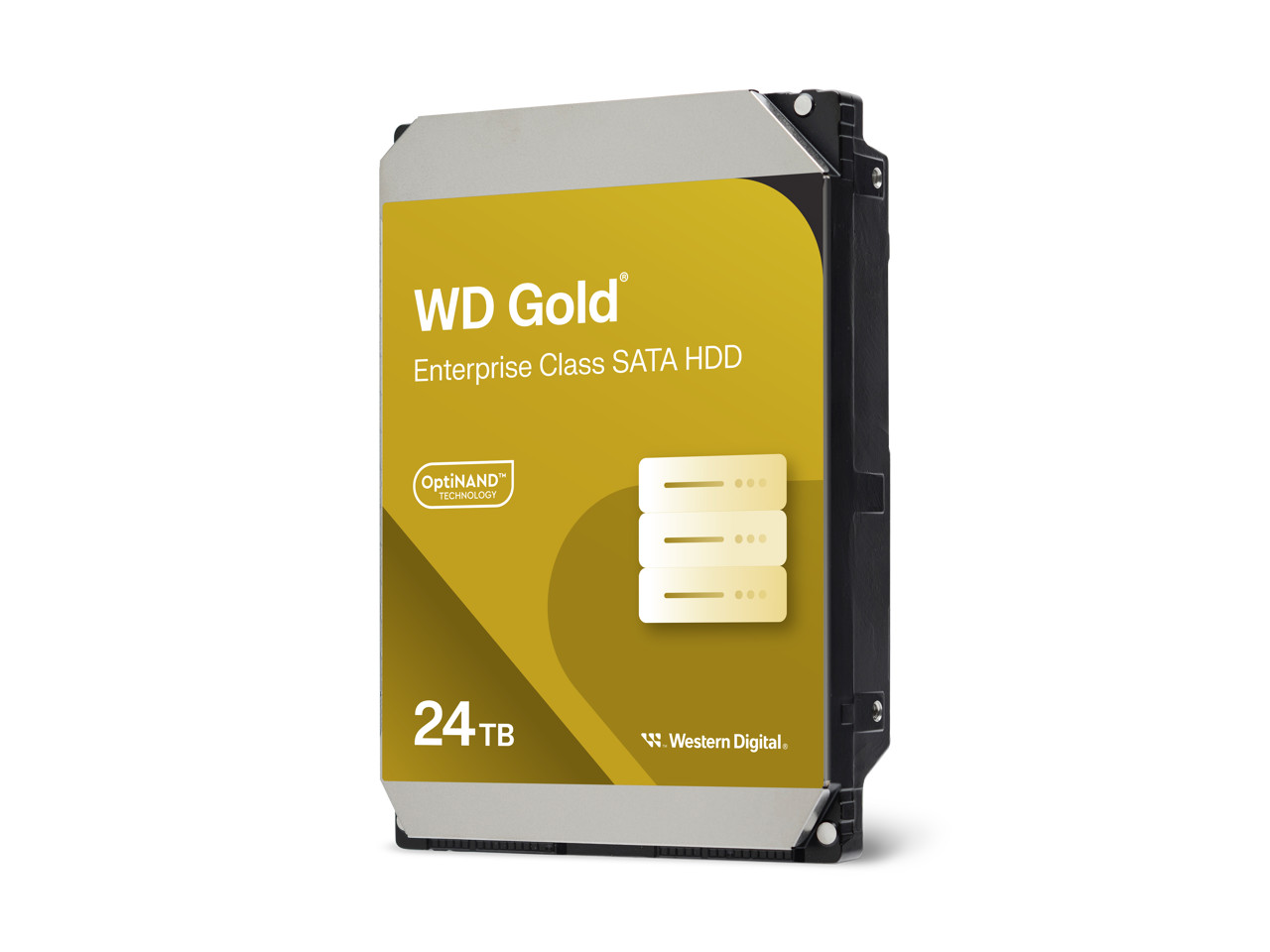 Digital 24TB WD Gold Enterprise Class SATA Internal Hard Drive HDD - Western