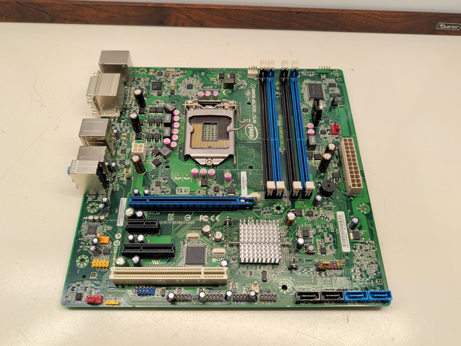 Intel DQ67SW industrial control motherboard UNTESTED