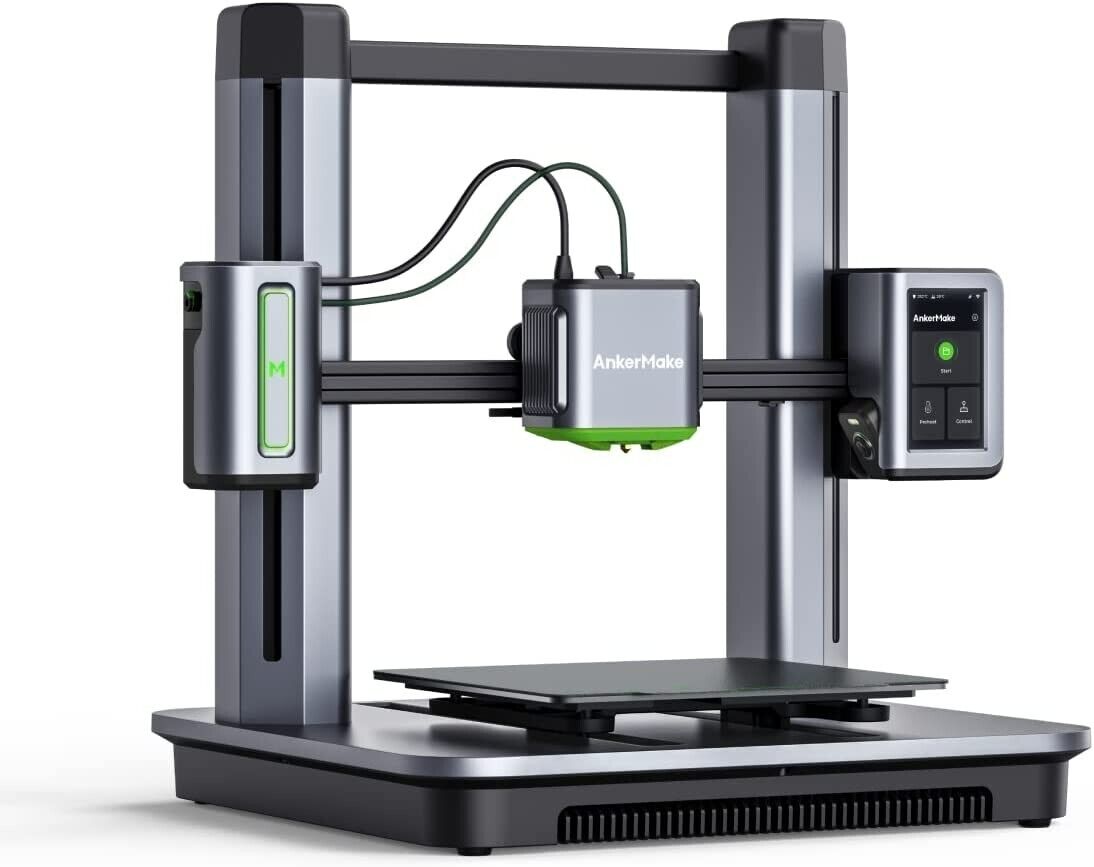 AnkerMake M5 FDM 3D Printer w/ AI Camera 5X Faster 7×7 Auto-Leveling Detection