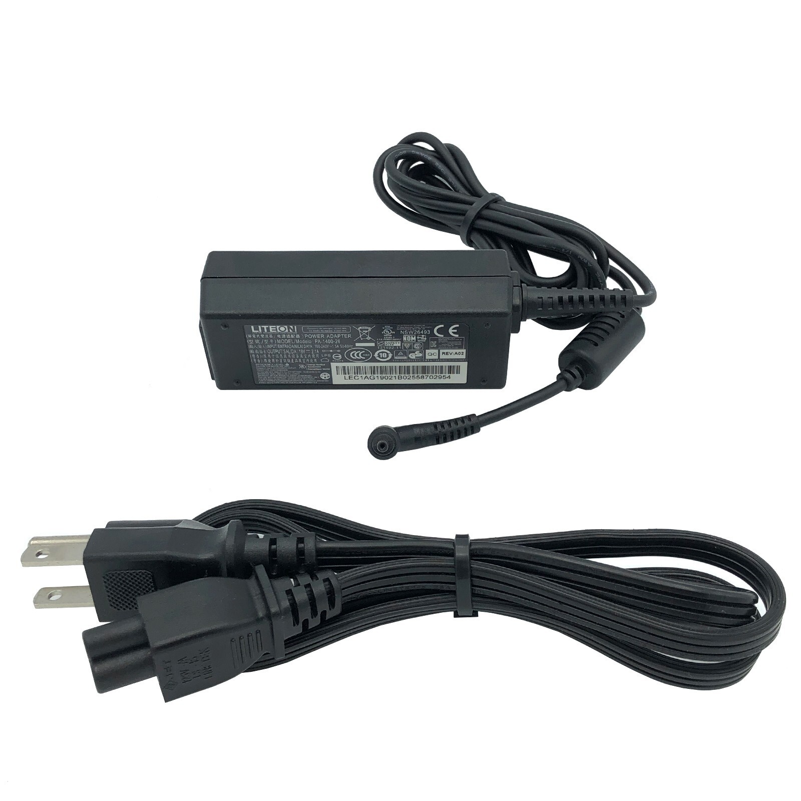 Genuine LiteOn 19V AC Power Adapter Charger for Acer R11 11.6"Convertible 2-in-1