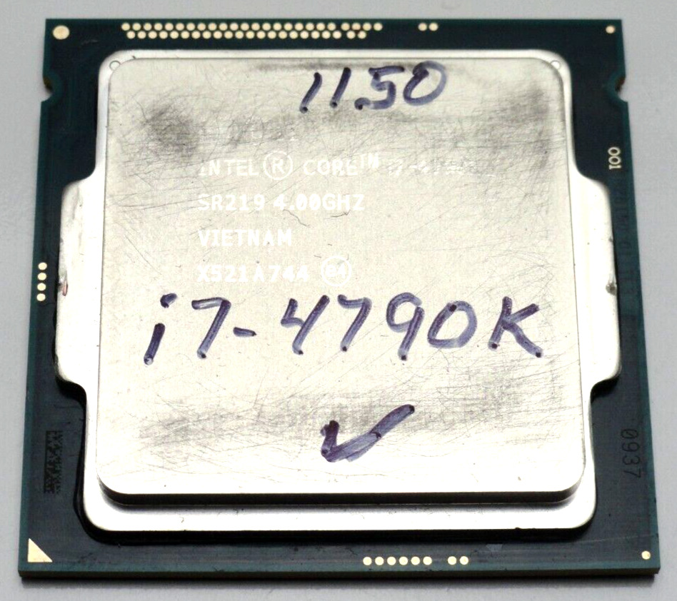 Intel Core i7-4790K 4.0 GHz Quad-Core SR219 CPU Processor