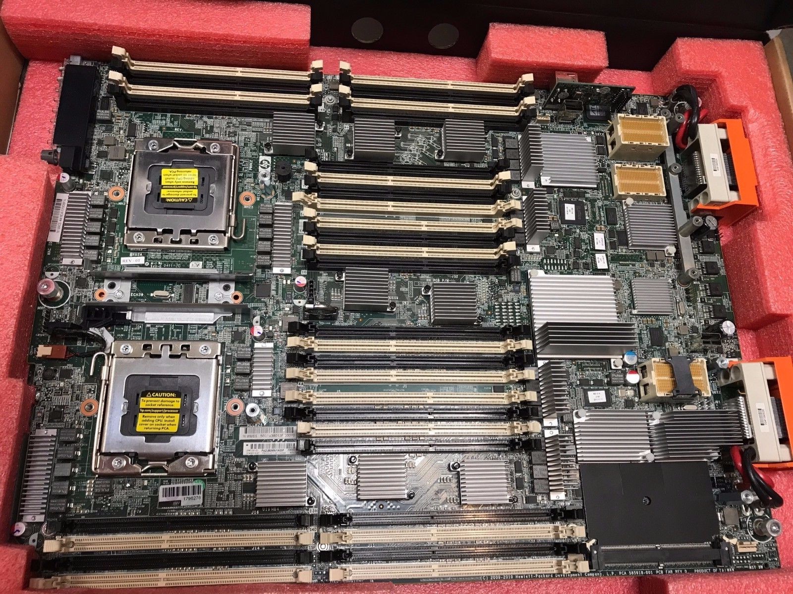 HP BL680c G7 A-side System Board Support Intel Xeon 7500 series Part# 610091-001