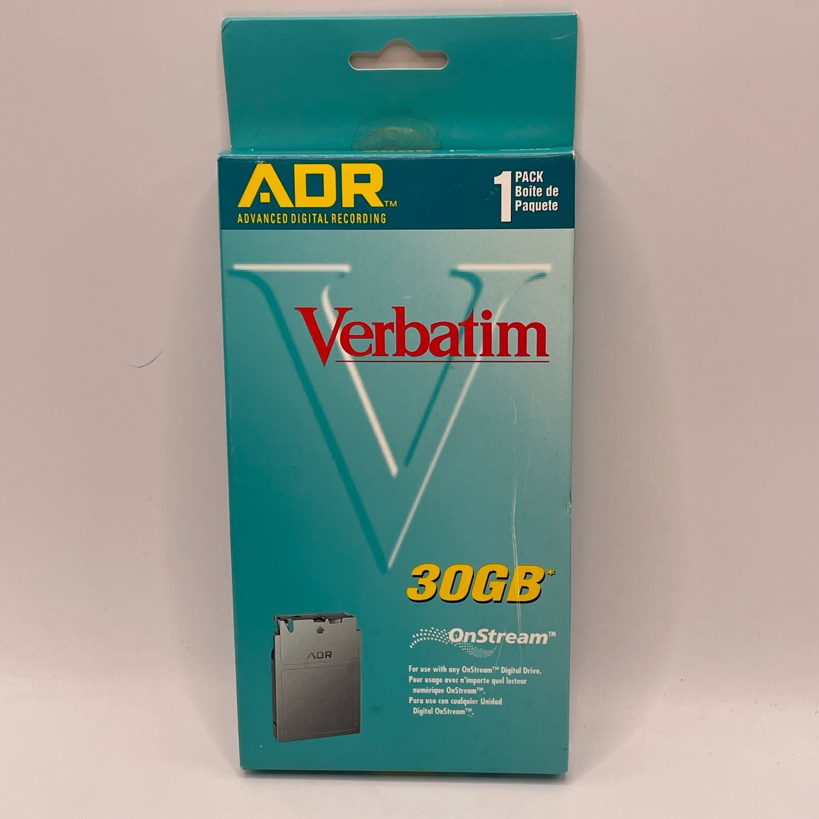 OnStream Verbatim Advanced Digital Recording  30 GB Digital Recording NOS