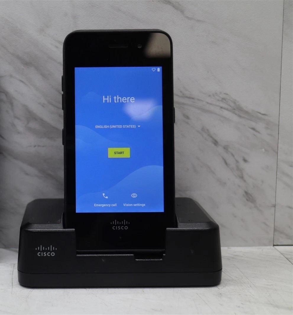 Cisco CP-840 Wireless IP Phone Bluetooth w/Charging Dock