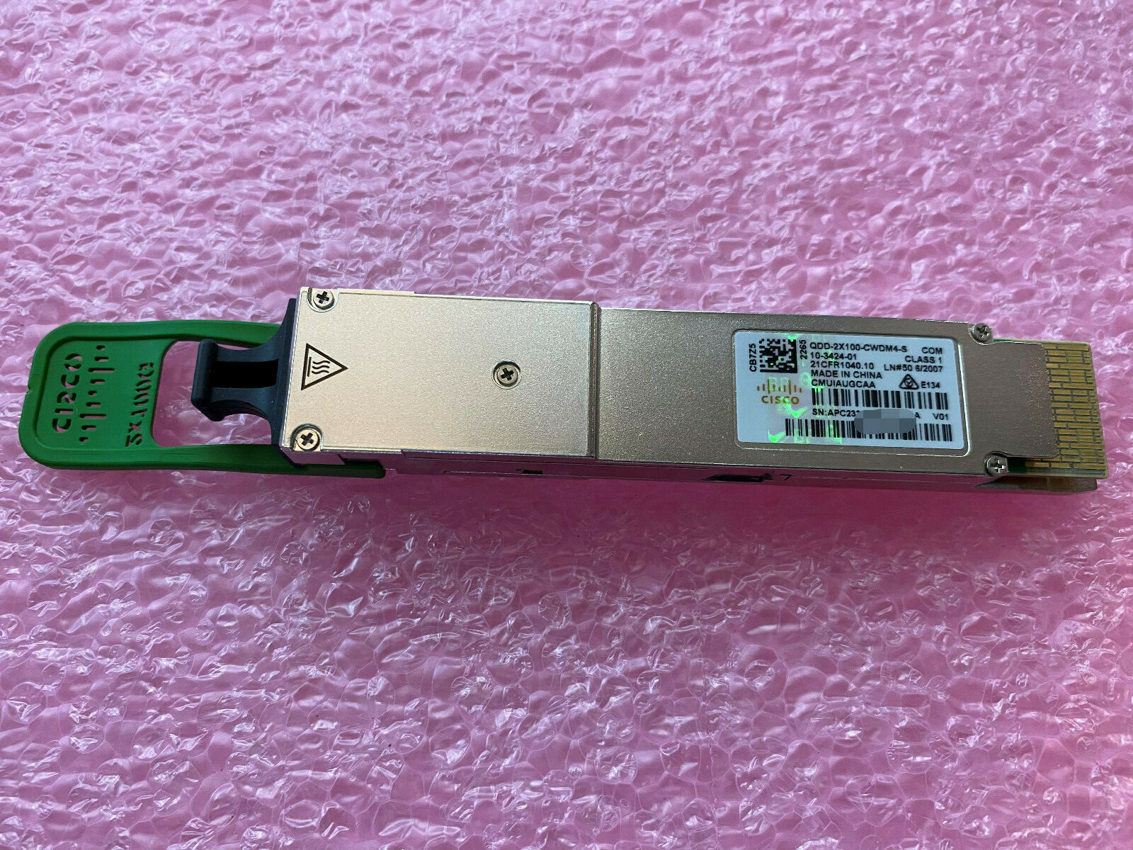 Cisco QDD-2x100-CWDM4-S  10-3424-01  200GBASE CWDM4 QSFP28-DD 2km