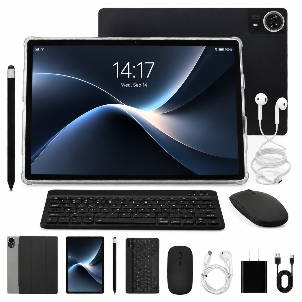 Large Tablet 14 inch 30 + 256GB ROM Android 16 Wifi 5G/2.4G 2.0Ghz Dual Camera