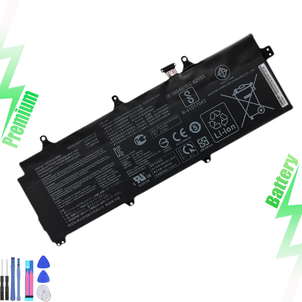 New C41N1712 Battery for Asus ROG Zephyrus GX501VS GX501GI GX501 GX501VI