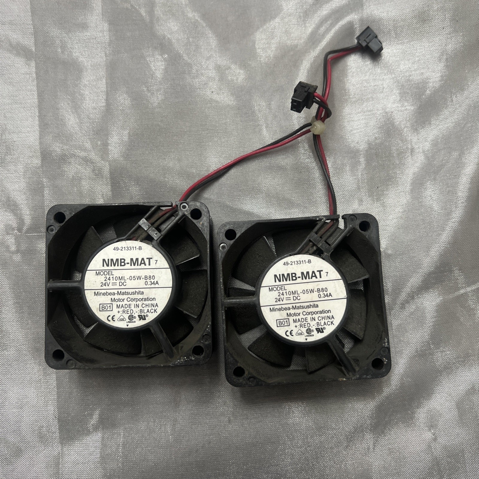 NMB-MAT 7 model 2410ML-05W-B80 cooling fan