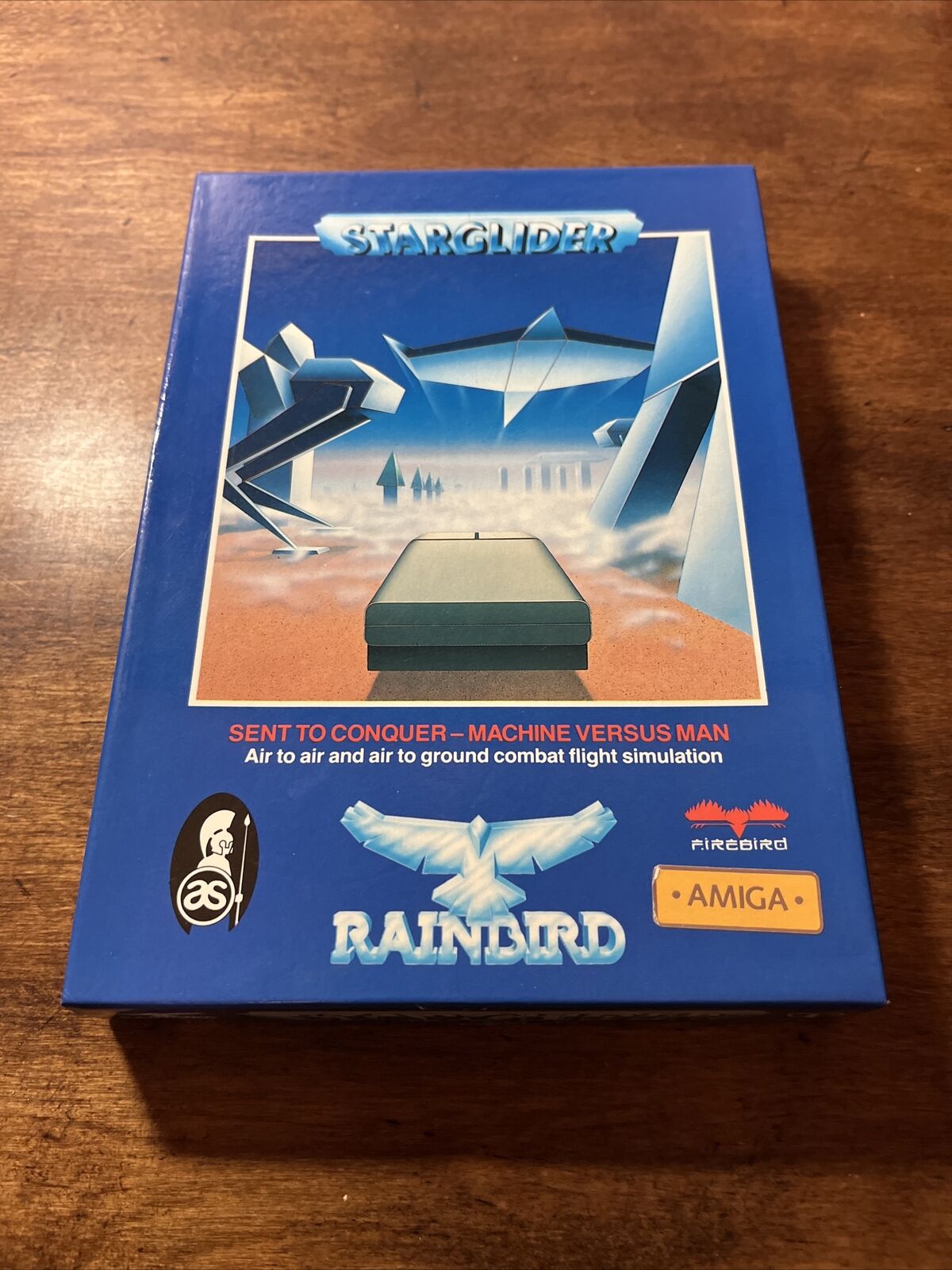 Starglider 1 Rainbird Game Commodore Amiga Computer Big Box