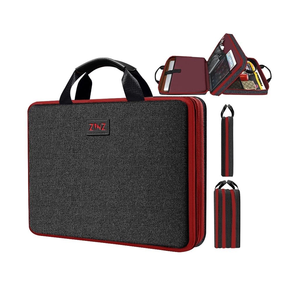 ZINZ Slim Expandable Laptop Case 15.6 Inch Sleeve Upgraded 15.6", B01k02