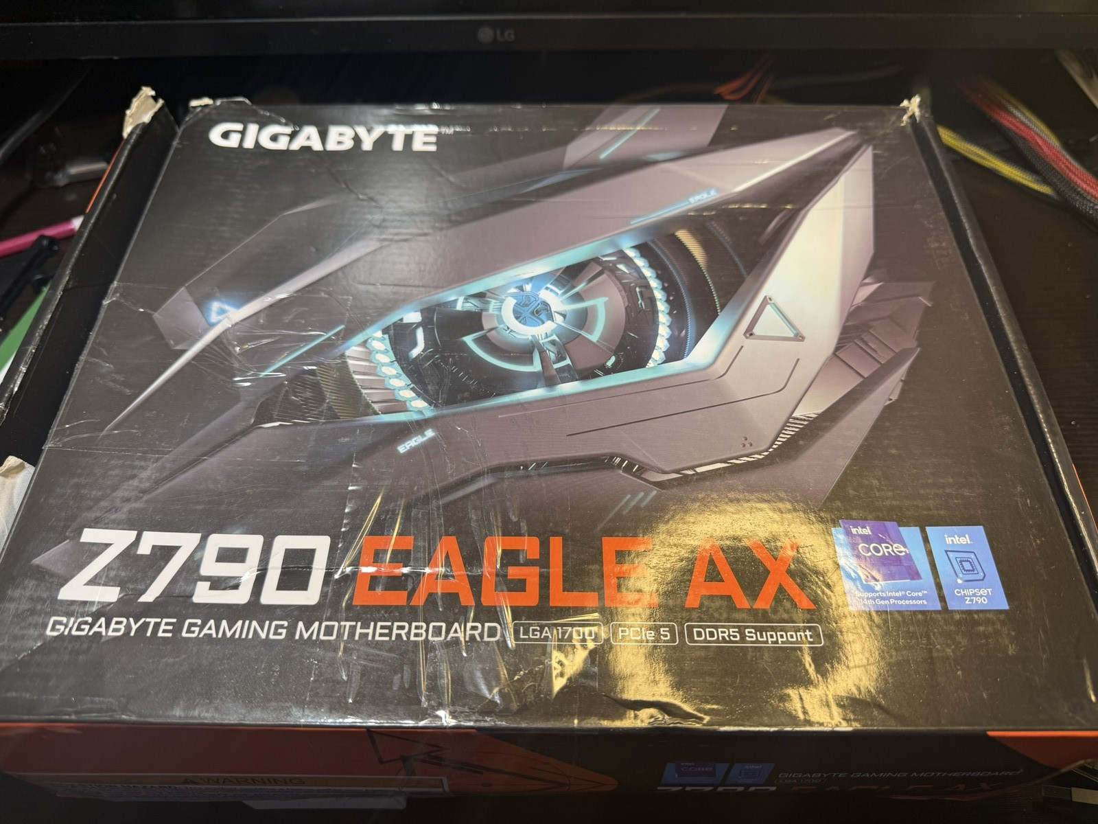 GIGABYTE Z790 EAGLE AX LGA1700 DDR5 ATX Motherboard - *REPAIRED* *BOARD ONLY*