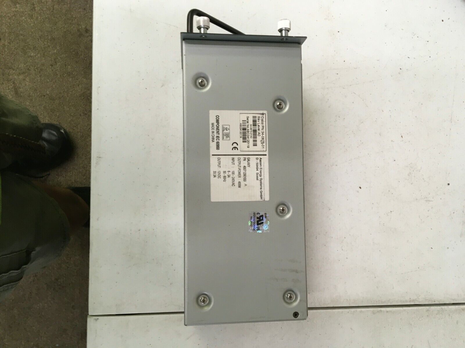 Cisco 4000 4006 Catalyst 400W Power  Supply 34-0873-01 rev A0