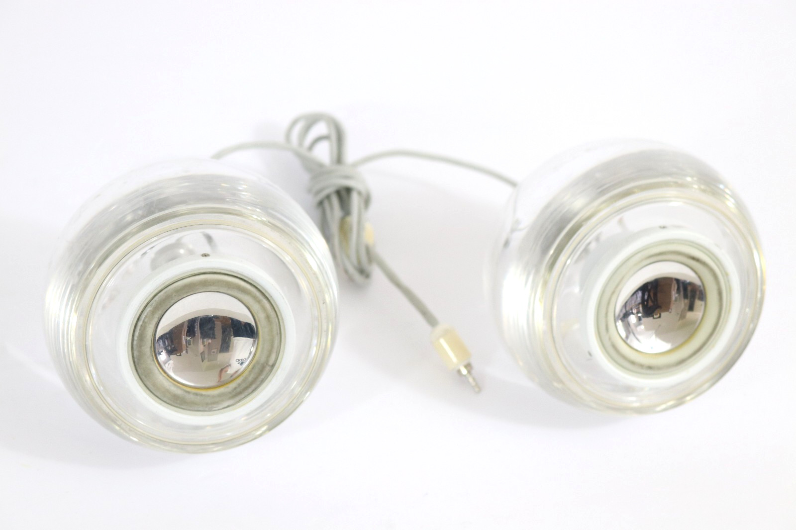Apple Pro Speakers Harmon Kardon for iMac Power Mac G4 M6531 Vintage Clear