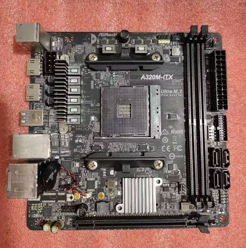 ASROCK A320M-ITX /A320TM-ITX AMD MINI-ITX Motherboard A320 AM4 DDR4