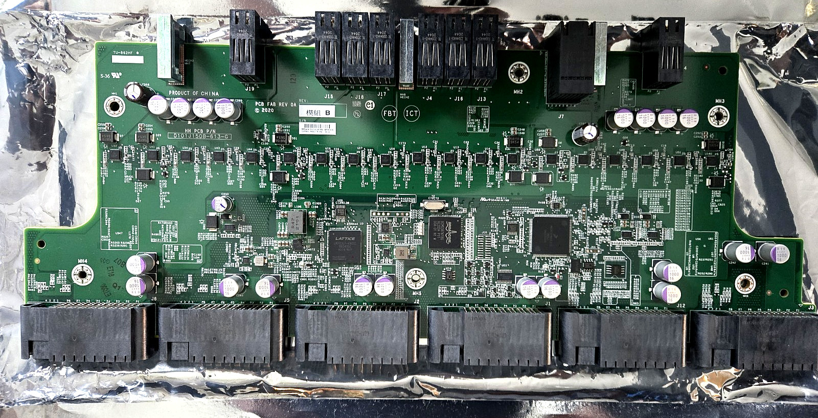 HPE Apollo 6500 gen 10+ XL675D PCIE GPU Power Backplane - P25874-B21