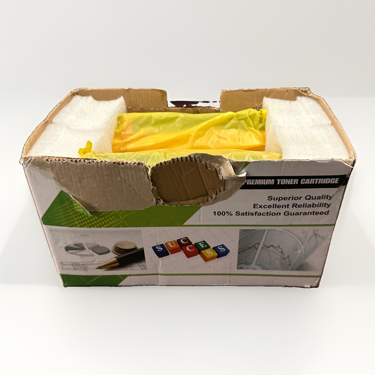 2PK Premium Toner Cartridge CF258X 58X CF258X for HP Laser JetPro Open Box Black