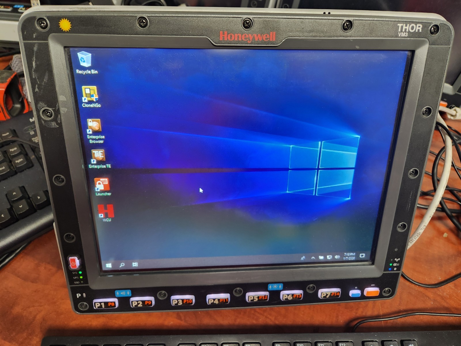 Honeywell Thor VM3 Atom E3826 1.46GHz 4GB RAM Vehicle Mount Computer Win10 LTSC