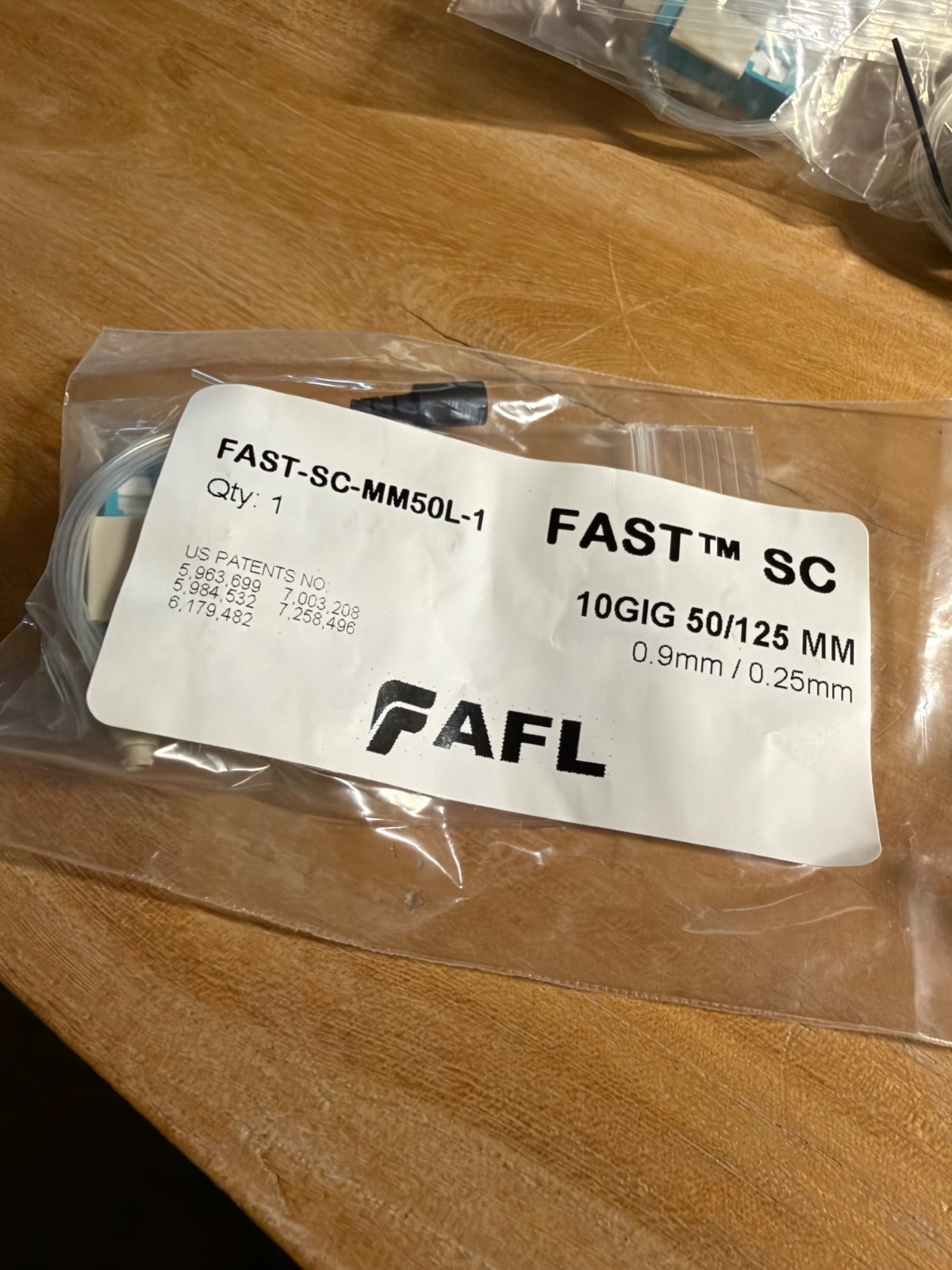 AFL FAST-SC-MM50L-1 FASTConnect MM 50um SC Connector - Pack of 71