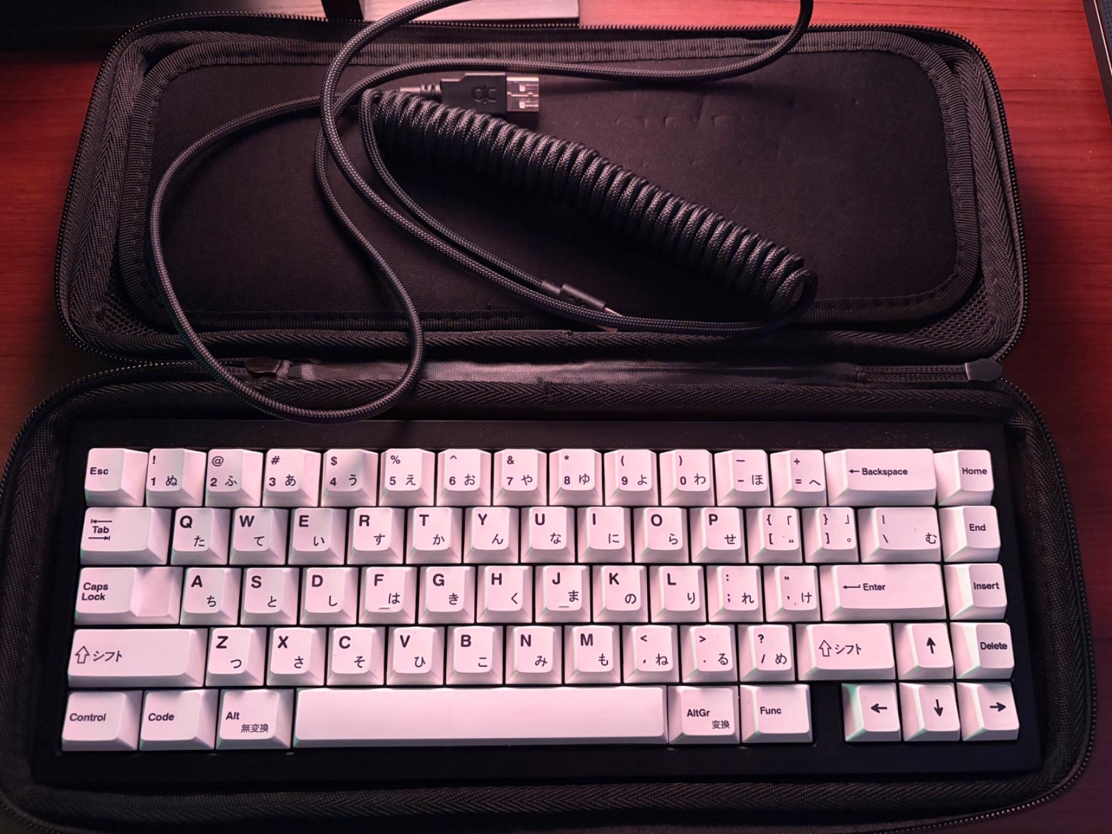 QwertyKeys QK65 V1 Hot Swap Keyboard Pre-Assembled with Gateron Oil King Switch