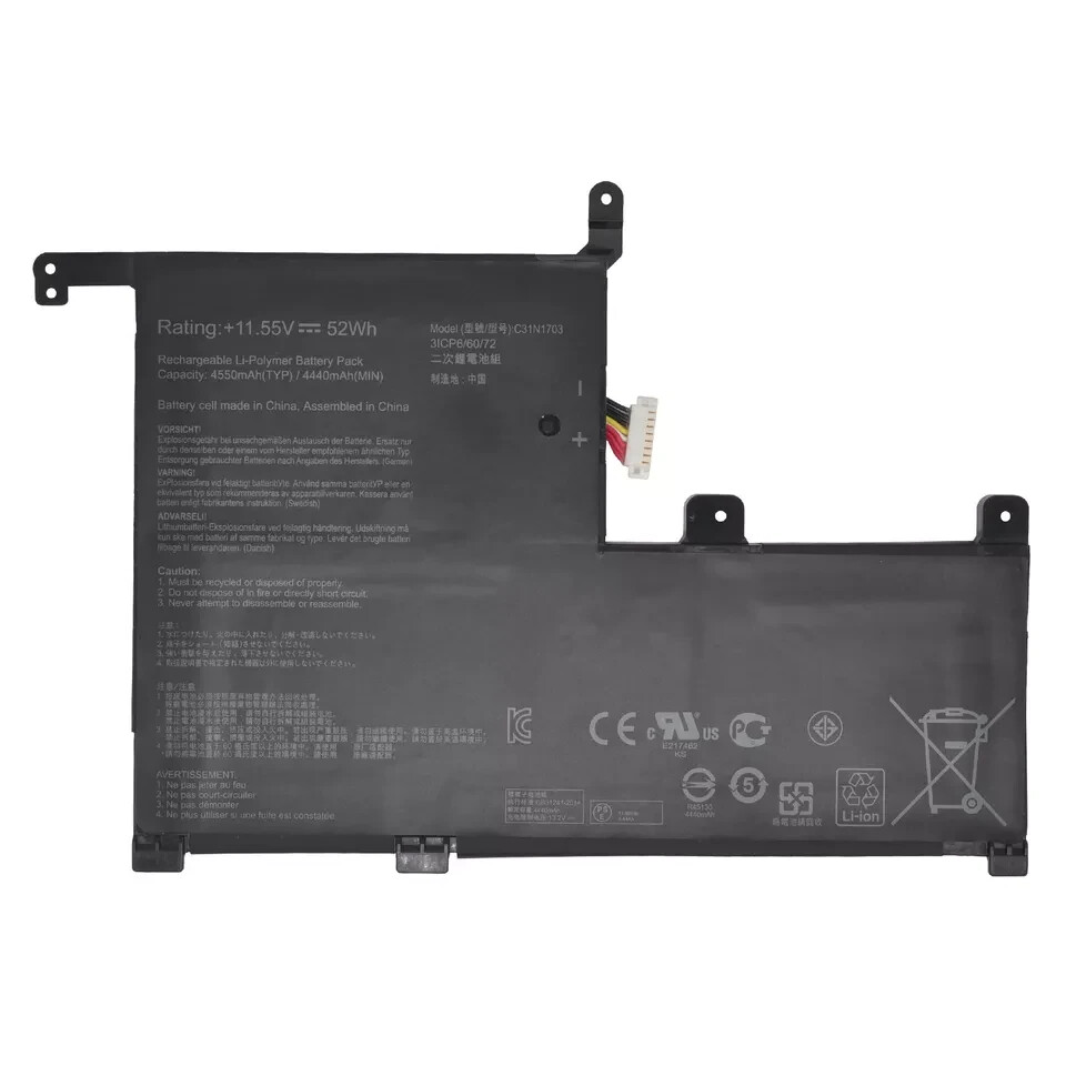 Genuine C31N1703 Battery for Asus Zenbook Flip UX561UA UX561UN Q505UA Q525UA NEW