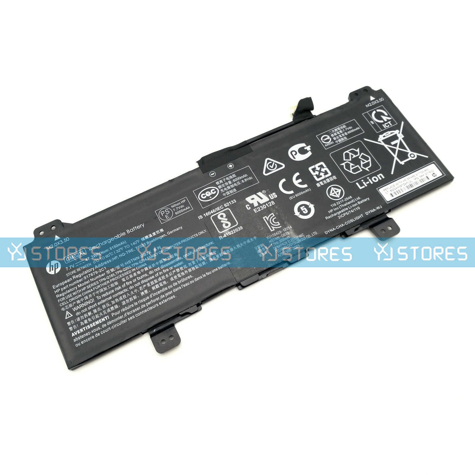 Genuine GM02XL Battery for HP Chromebook 14 G5 11 G6 EE HSTNN-DB7X 917679-2C1