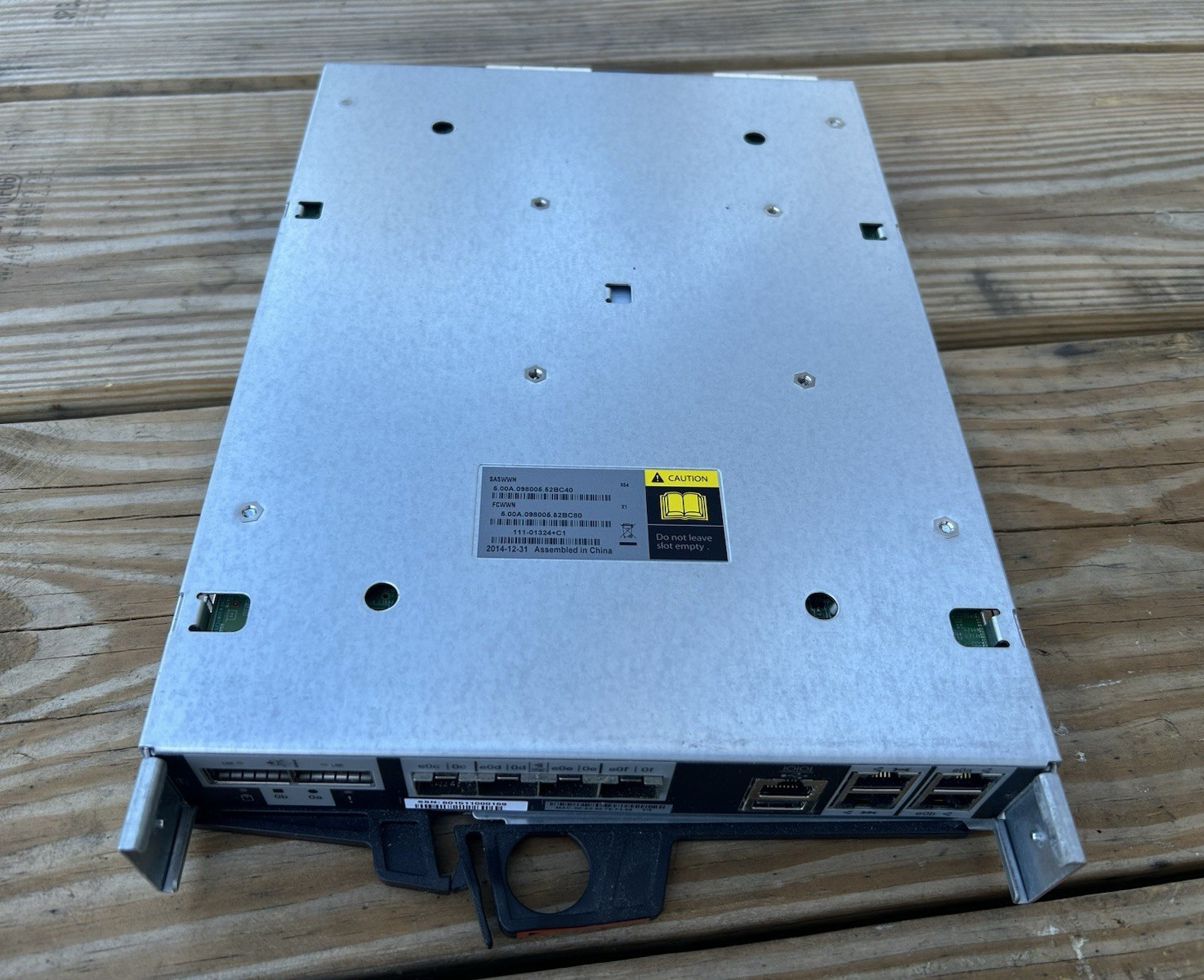 NetApp X64 Disk Array Controller 111-01324+C1 Ethernet RJ-45 for SAN NAS