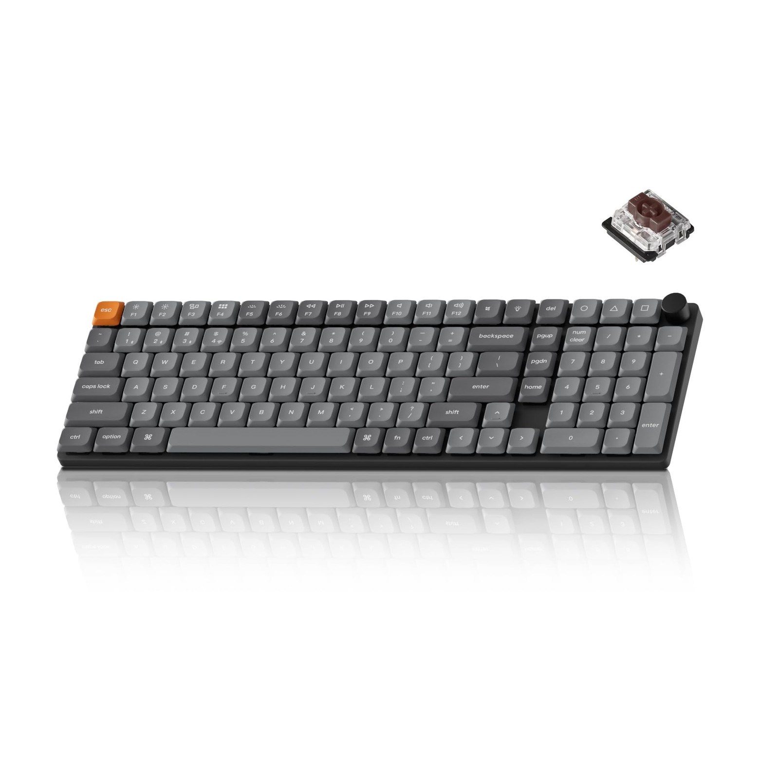 K17 Max 96% Layout QMK/Launcher Ultra-Slim Wireless/Type-C Wired Mechanical