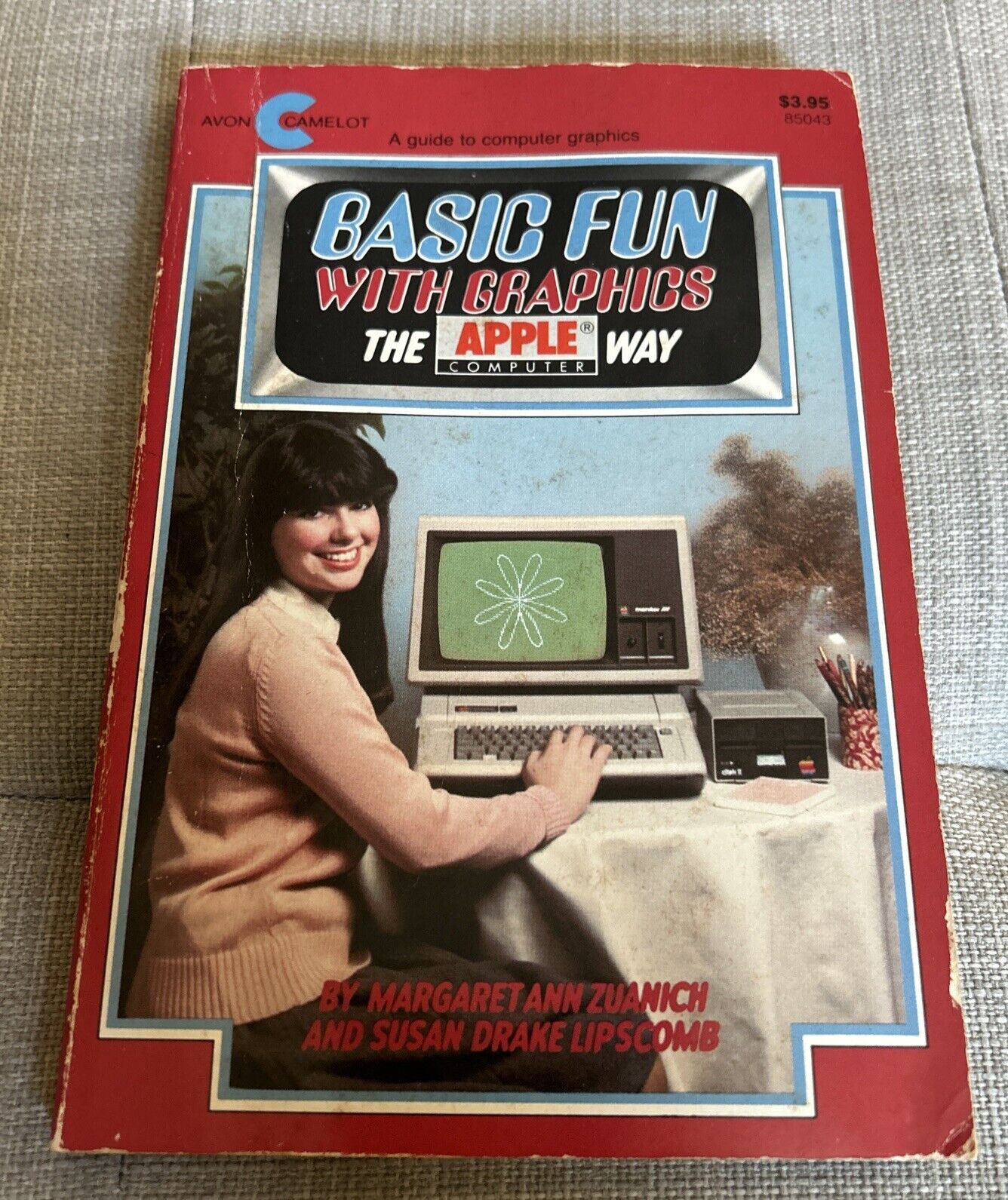 Basic Fun With Graphics The Apple Computer Way Coding Book 1983 Avon  Camelot
