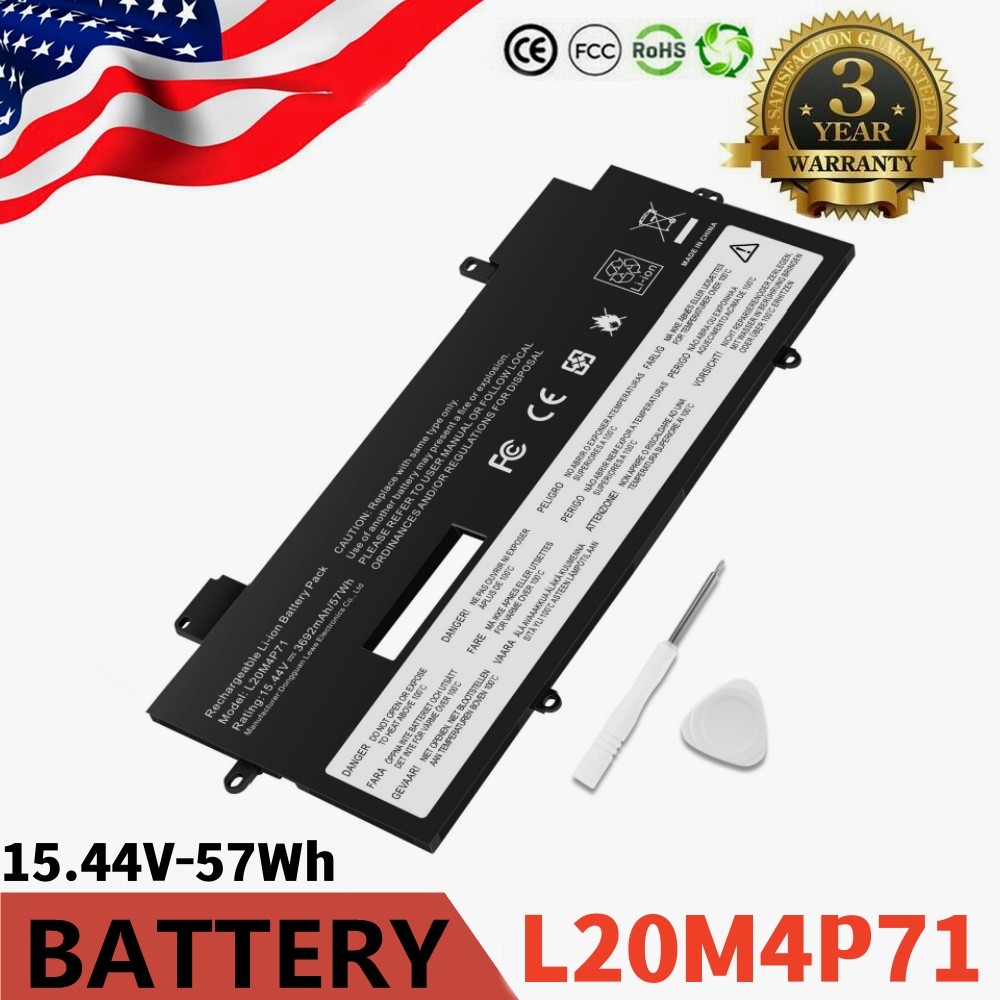 ✅New L20C4P71 L20D4P71 L20M4P7 Battery for Lenovo ThinkPad X1 Carbon Gen 9/10/11