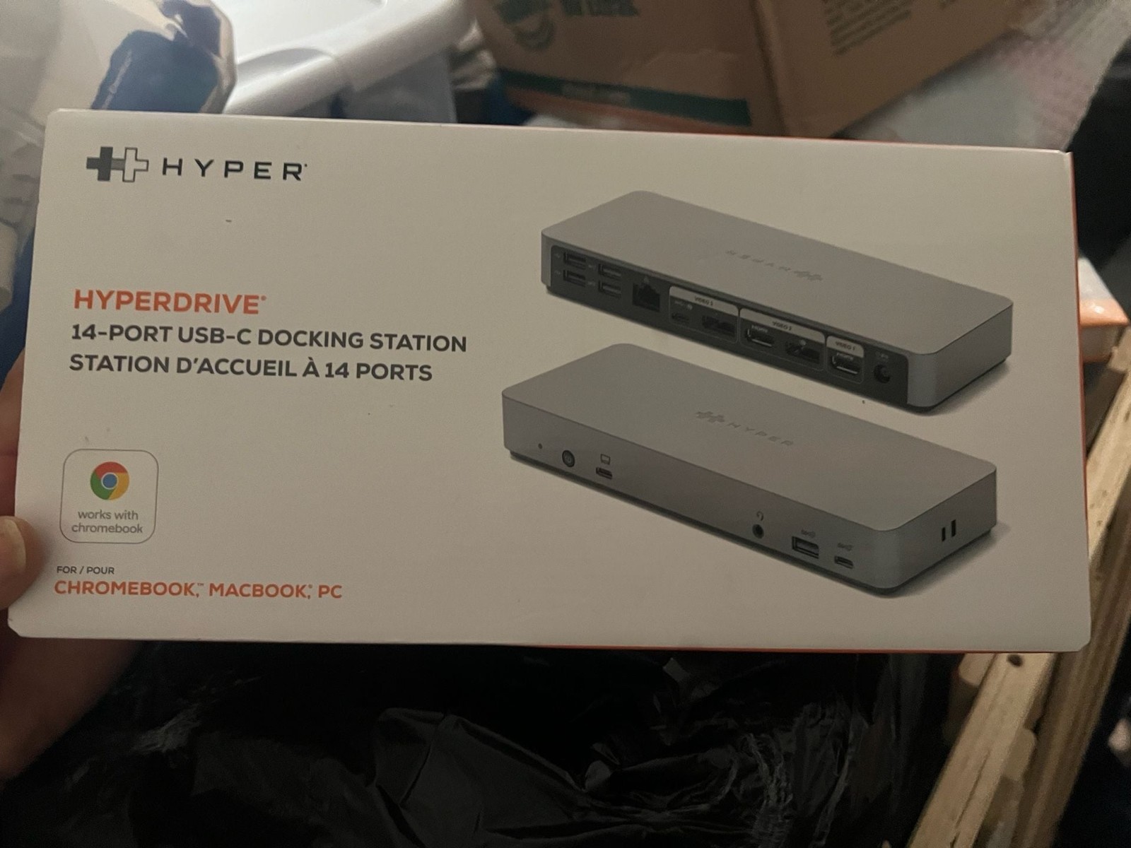 HyperDrive HD-GD1000 14-Port USB-C Docking Station