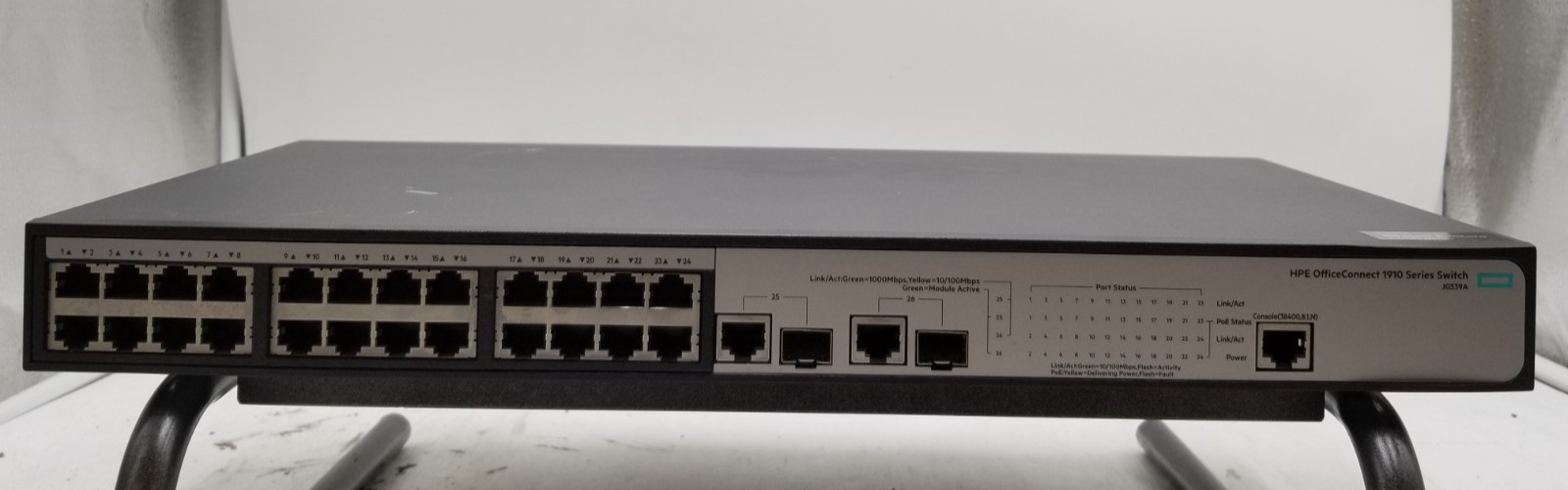 HPE JG539A OfficeConnect 1910 Series 24-Port PoE+ Ethernet Network Switch