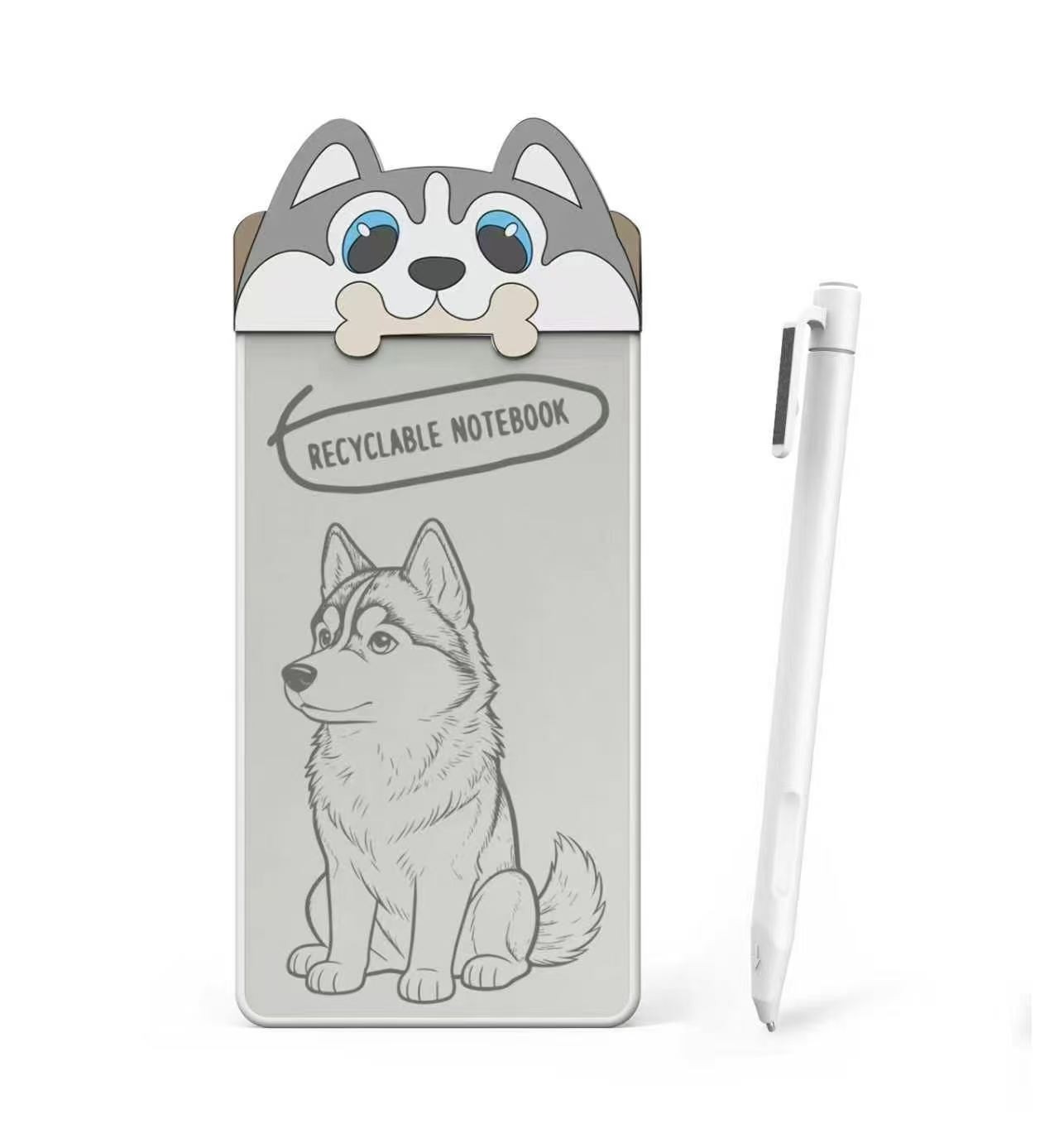 Magnetic Dry Erase Fridge Notepad and Pen - Refrigerator Magnet White Board 5.5"