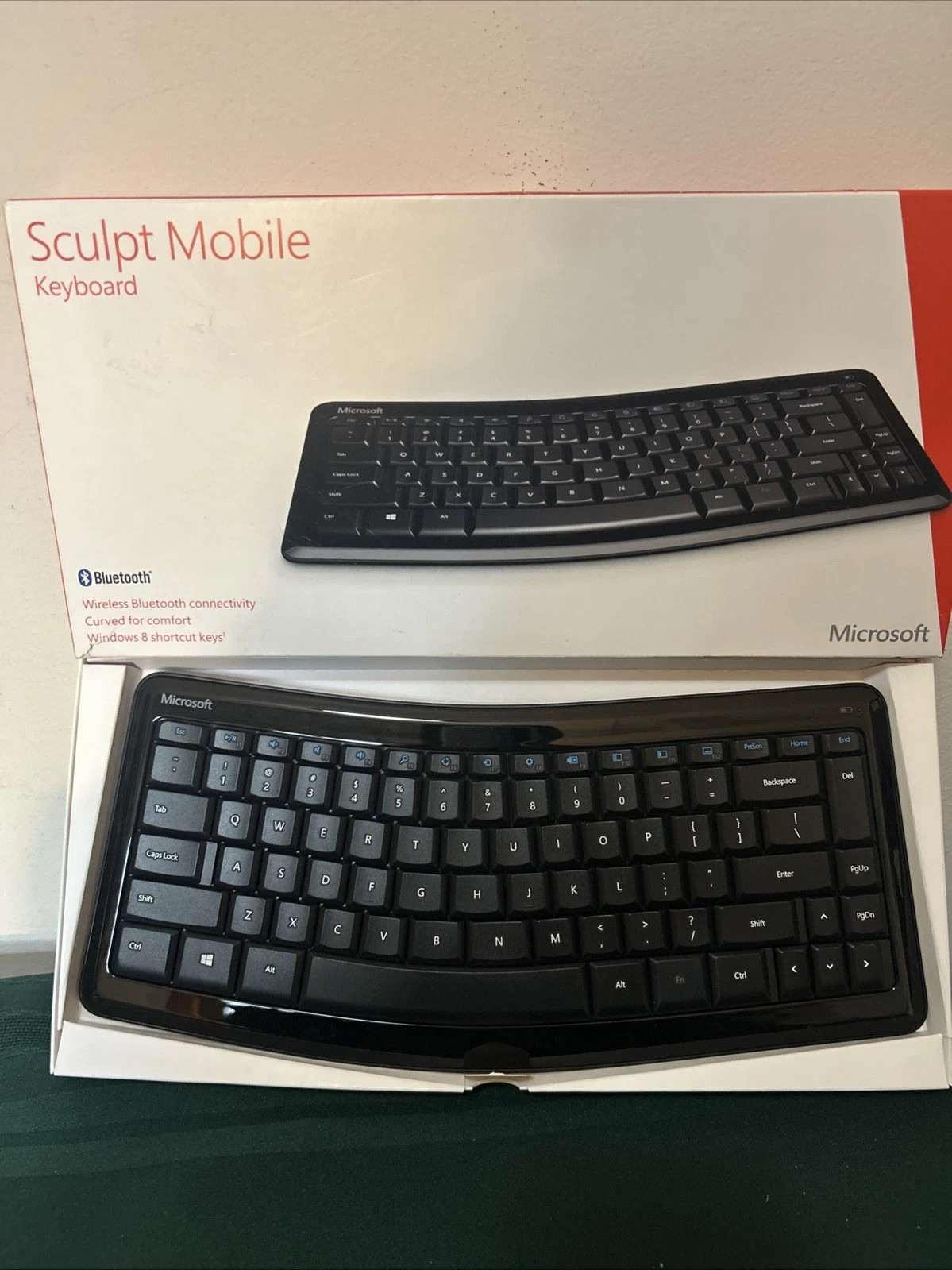Microsoft Sculpt Mobile Keyboard US Layout Bluetooth Model 1390