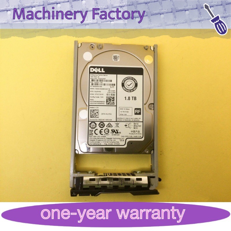 New NEW 0VJ7CD DELL 1.8TB 10K 12Gbps SAS 2.5'' ENT HARD DRIVE HDD VJ7CD