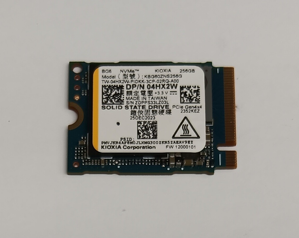 Drives &amp; Storage Dell 4HX2W (Kioxia KBG60ZNS256G) 256GB BG6 Series TLC NAND