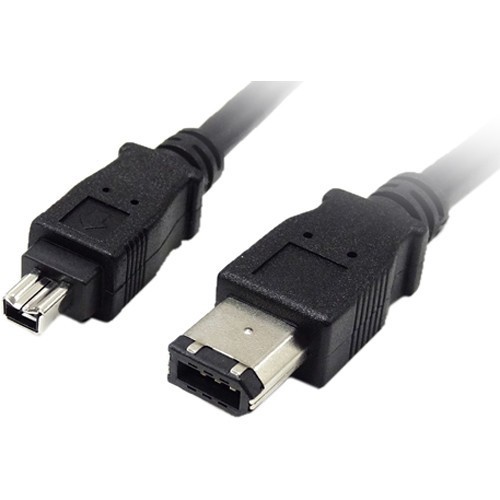 Belkin FireWire 400 1394 6-Pin Male to 1394 4-Pin Male Cable - 6 ft