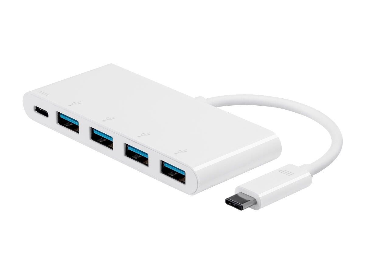 Monoprice USB-C to 4x USB-A 3.0 and USB-C (F) Adapter - Select Series