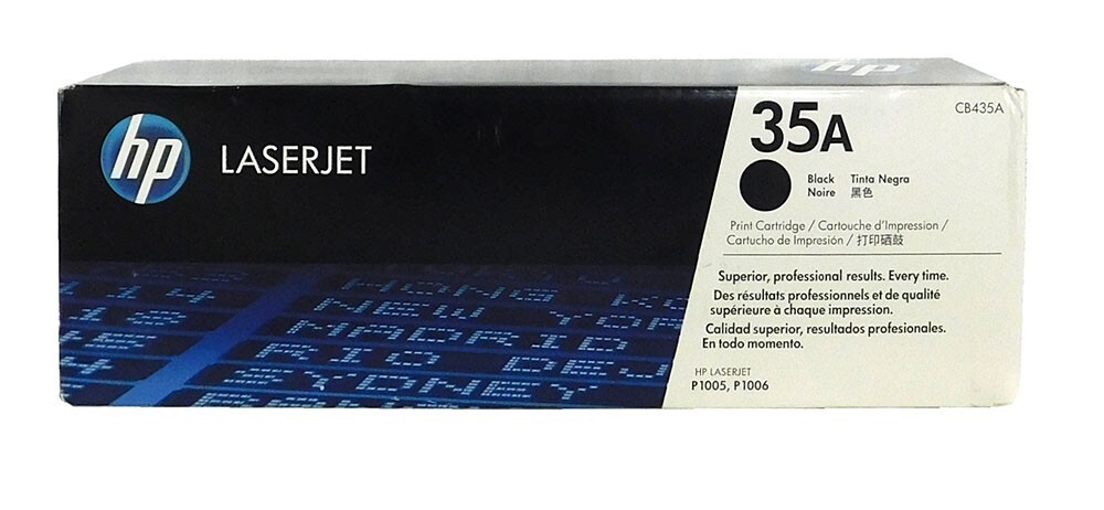 HP 35A/CB435A Black Toner Cartridge