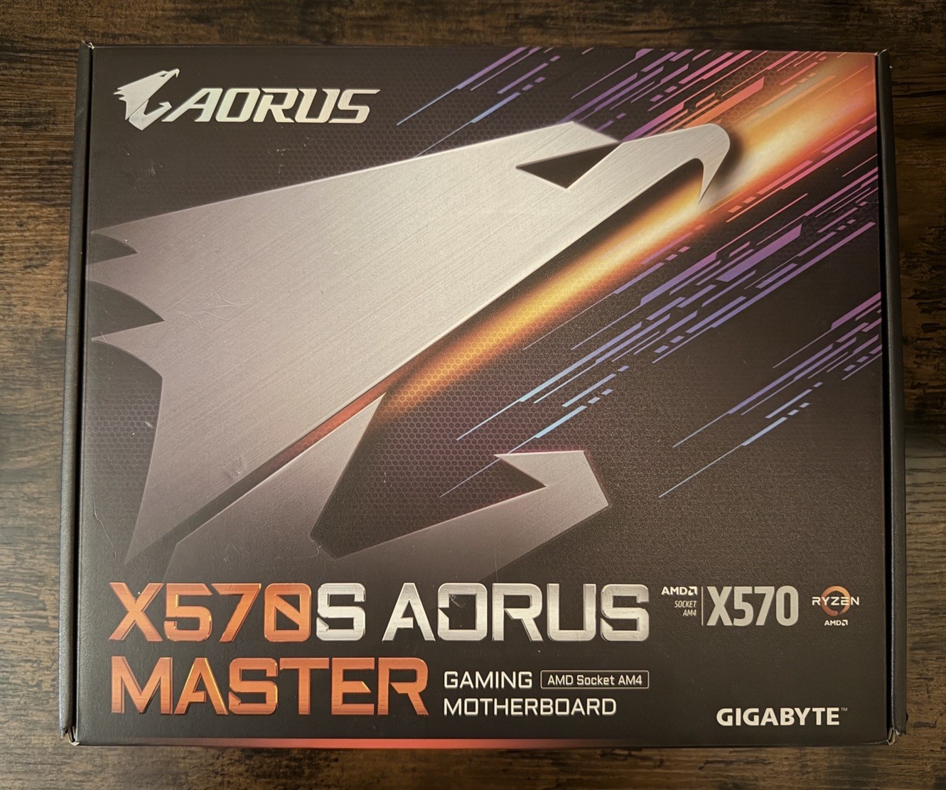 Gigabyte X570S AORUS Master AM4 ATX AMD DDR4 Motherboard Working