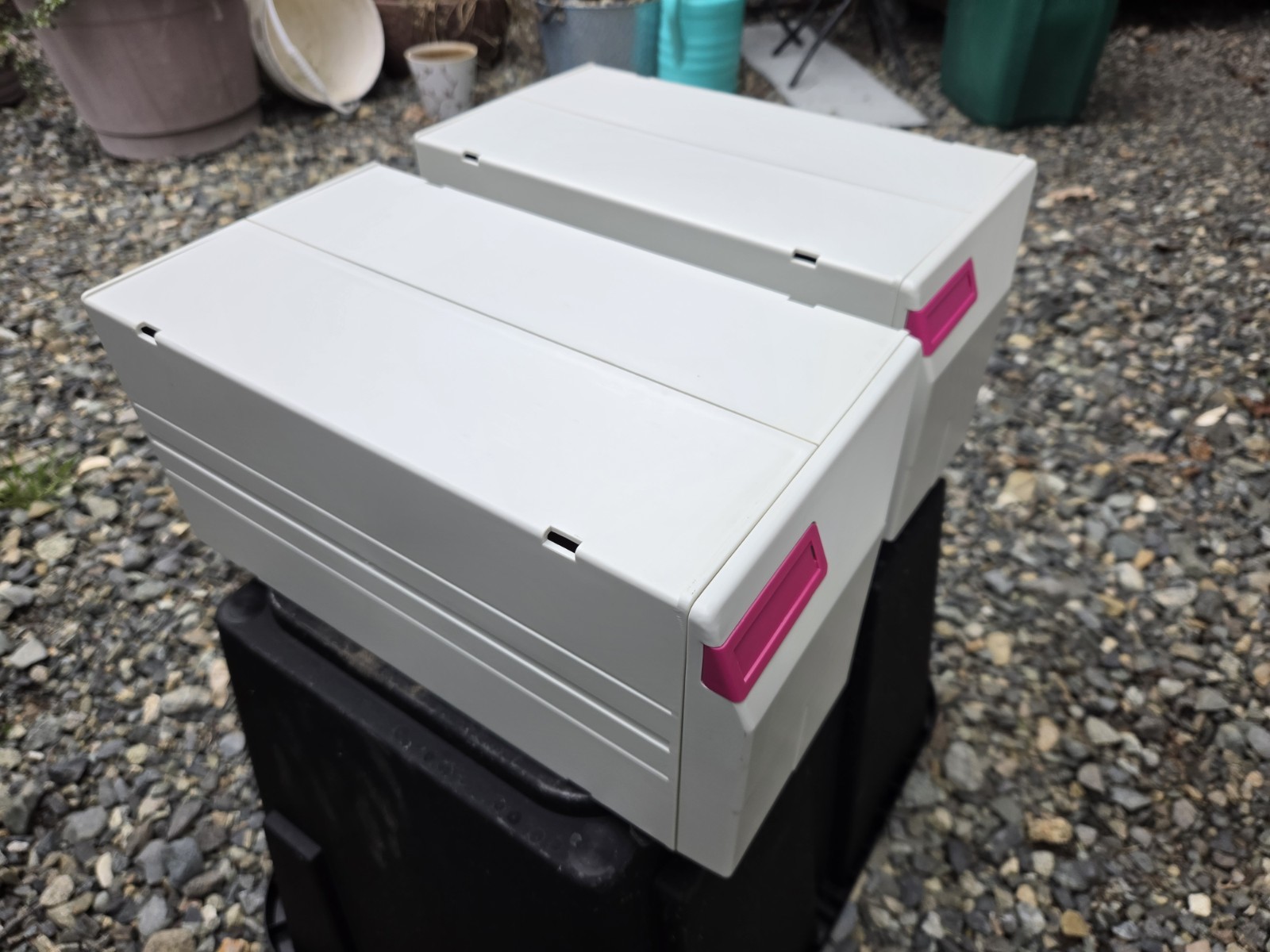 2 Collector-grade Fellowes 95012 3.5 Floppy Disk Storage CIB Keys+PPW+ACCS C-012