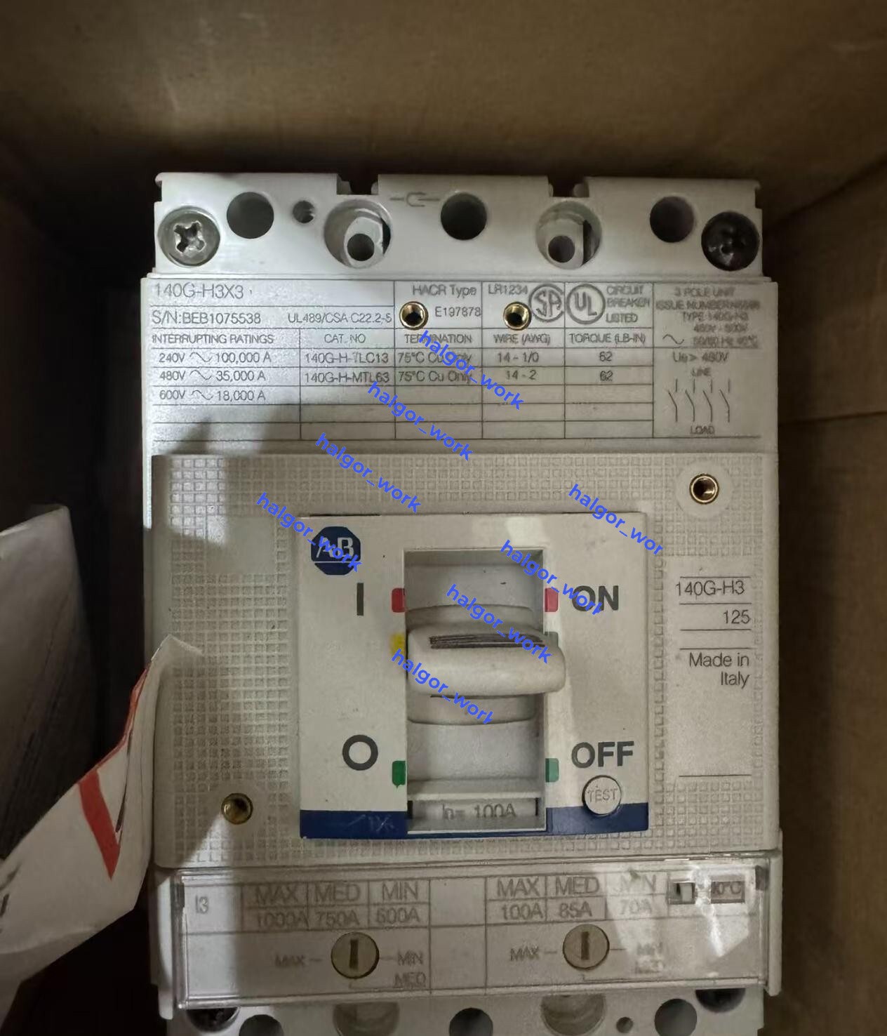 1PCS NEW 140G-H3F3-D10   VIA DHL/UPS