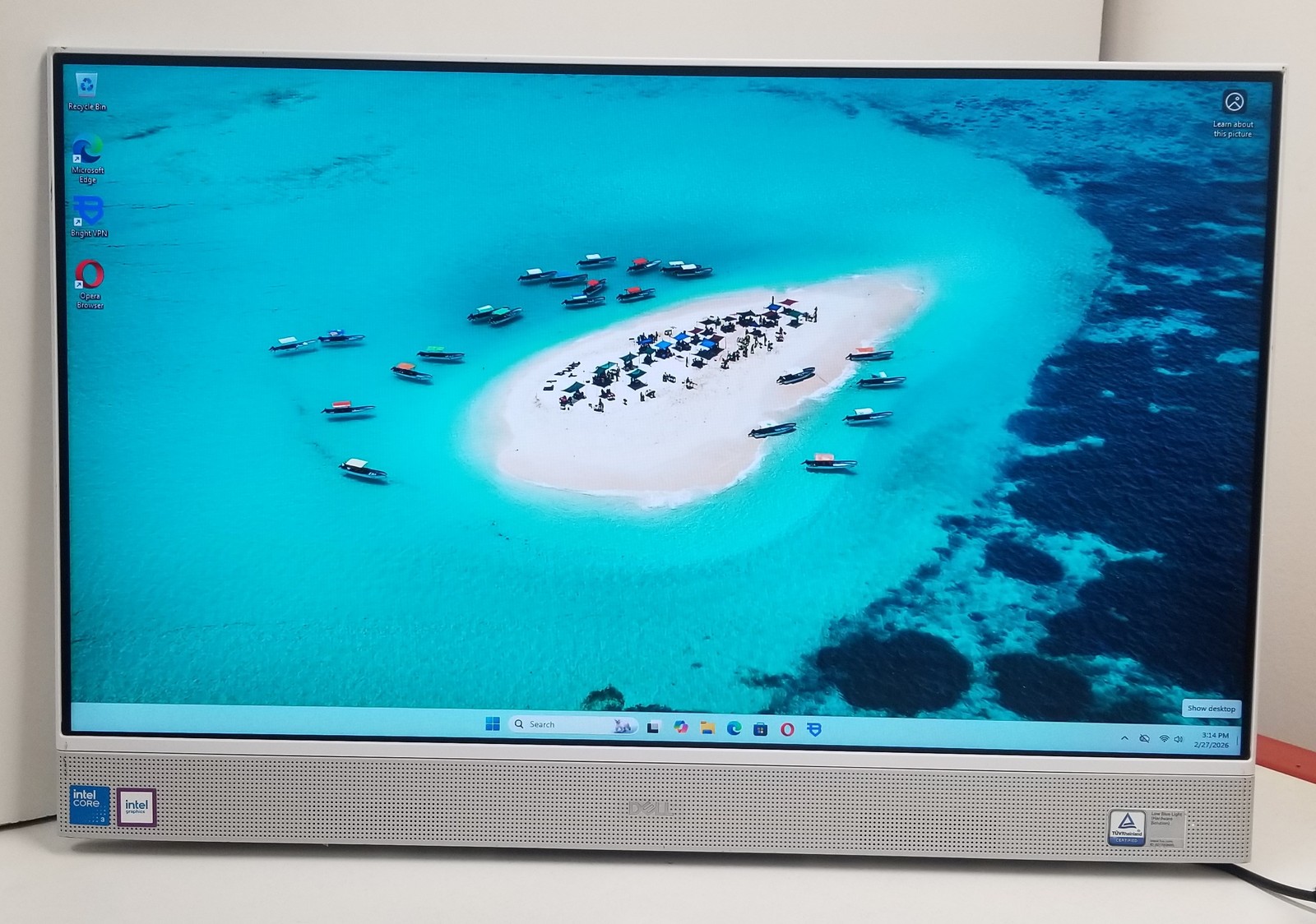 DELL INSPIRON 24 5430 23.8 I3-100U 8GB, 512GB SSD