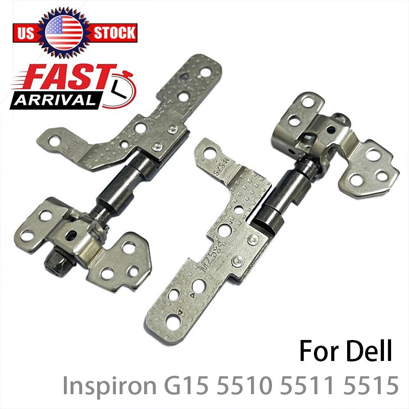 NEW  For Dell Inspiron G15 5510 5511 5515 HPVP4 WHD8R LCD Screen Axis Hinge Set